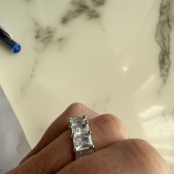 Wedding band CZ - Picture 3 of 3